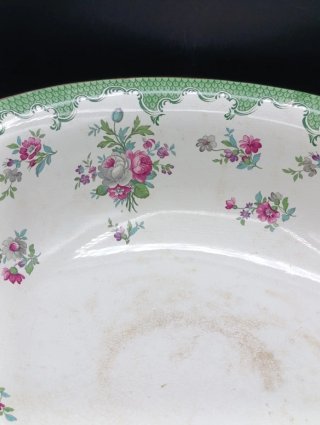 Jarra y palangana loza inglesa floral