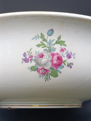 Jarra y palangana loza inglesa floral