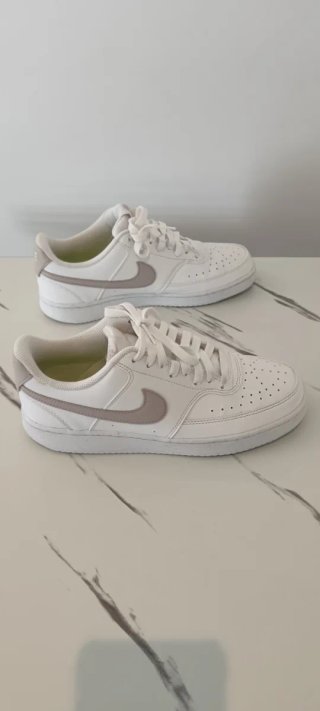 Zapatillas Nike Court de Mujer 40.5EU Blancas/Rosa