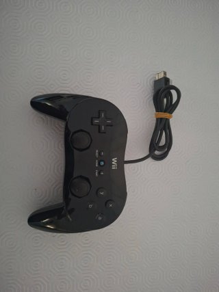 Mando Pro Wii Negro