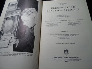 Saldo 6 Libri Coyne Elettricità Applicata Anni '60