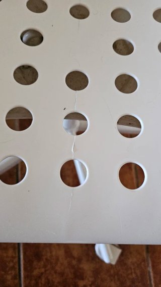 Silla giratoria Ikea blanca