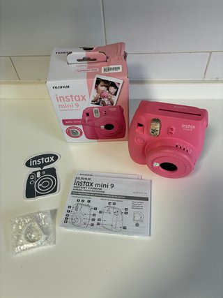 Cámara Fujifilm Instax Mini 9 Flamingo