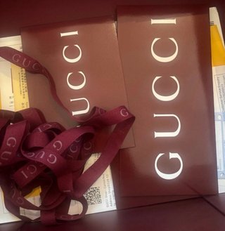 Bolso Gucci Beige y Plateado
