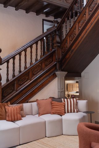 Sofá modular Offwhite 7 módulos
