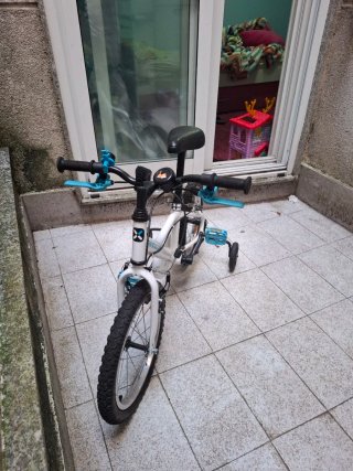 Bici infantil 14 con ruedines