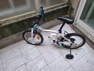 Bici infantil 14 con ruedines