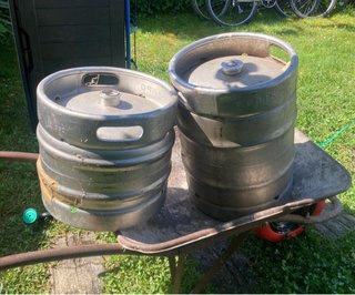 Barril de acero para cerveza