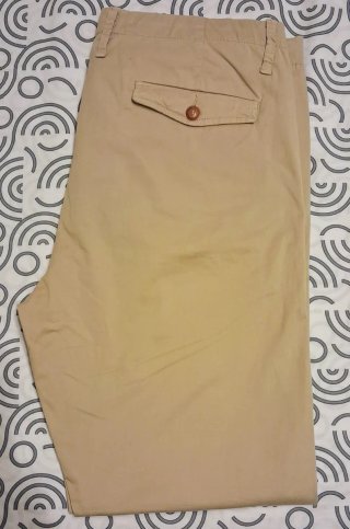 Pantalón Zara Hombre Beige