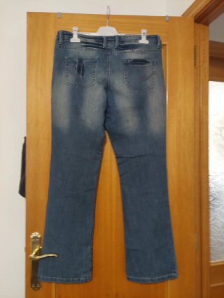 Pantalones vaqueros bootcut azules