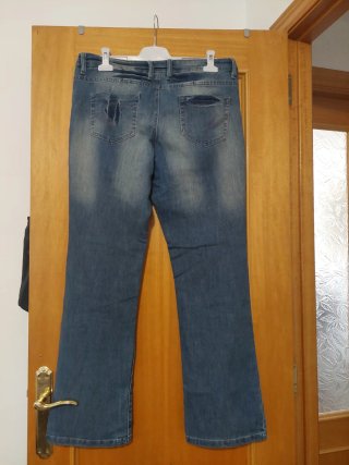 Pantalones vaqueros bootcut azules