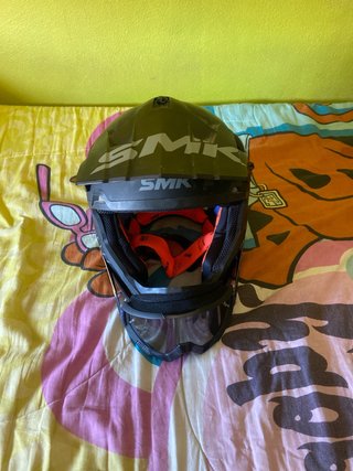 Casco Motocross Negro SMK