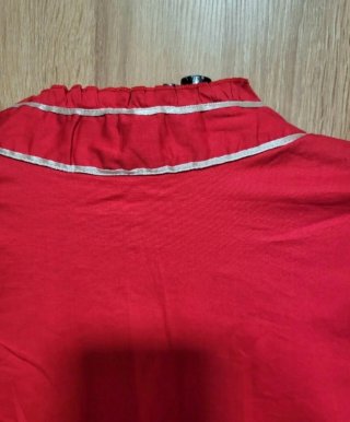 Blusa roja Flamenco bordada