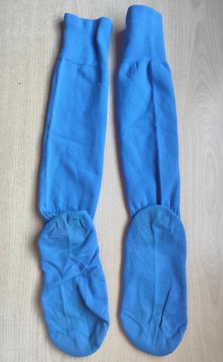 Medias azules para Fútbol de marca Sondico Talla M