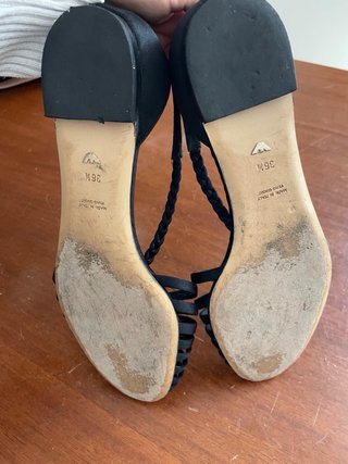 Sandali Emporio Armani neri Tg 36,5