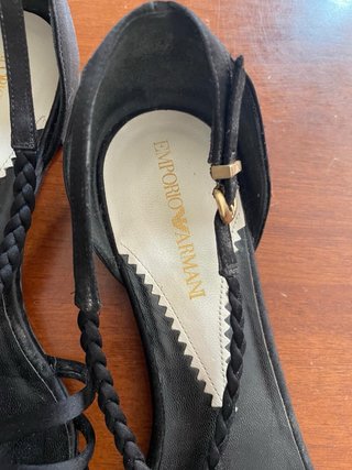 Sandali Emporio Armani neri Tg 36,5