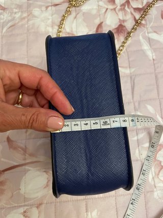 Borsa tracolla donna blu