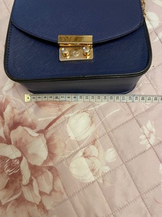 Borsa tracolla donna blu