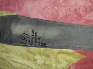 Pantalones Vaqueros Amiri Grises