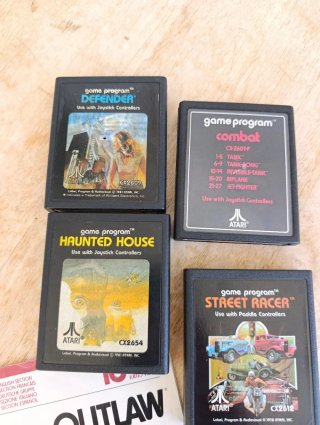 Lote juegos atari videojuegos retro street Racer