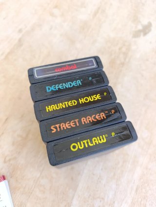 Lote juegos atari videojuegos retro street Racer
