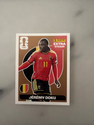 Cromos Panini FIFA 365 Extra Sticker Doku y Gakpo