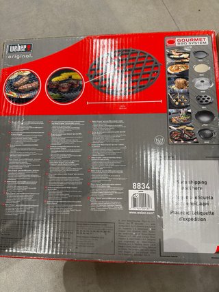 Griglia Weber Hierro Fundido Gourmet BBQ