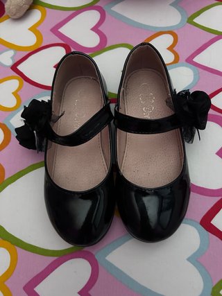 Zapatos niña ceremonia negros