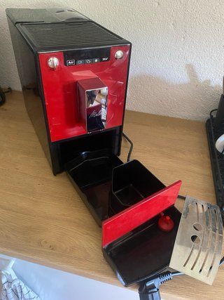 Cafetera Superautomatica - Melitta Solo E950 Roja