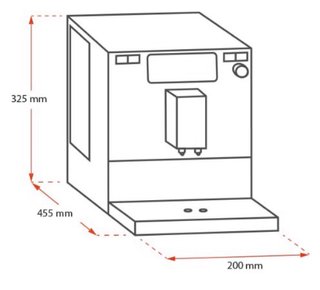 Cafetera Superautomatica - Melitta Solo E950 Roja