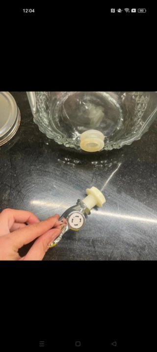 Dispensador Vidrio con Grifo