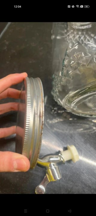 Dispensador Vidrio con Grifo
