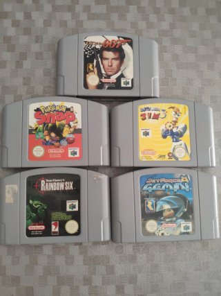 Juegos Nintendo 64 (se pueden vender por separado)