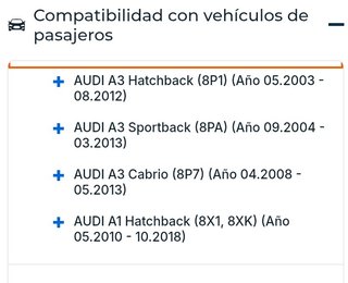 Amortiguadores Stark para Grupo VAG