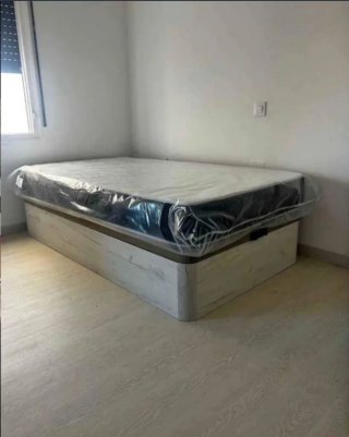 Cama canapé con colchón