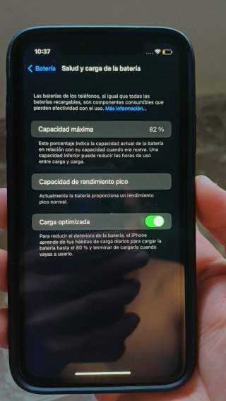 iPhone XR - 82% Batteria