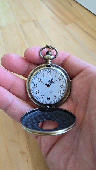 Reloj de bolsillo estilo antiguo sin estrenar