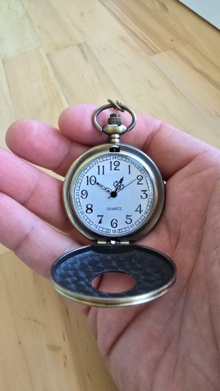 Reloj de bolsillo estilo antiguo sin estrenar
