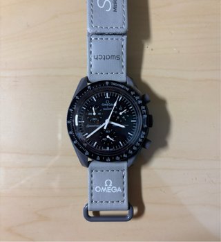Omega x Swatch - Mission to Mercury Grigio