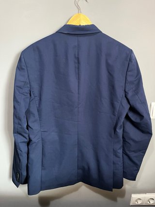 Americana Zara Hombre Azul