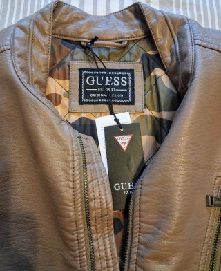 Chaqueta Guess Beige Hombre