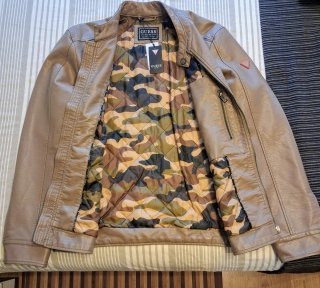 Chaqueta Guess Beige Hombre