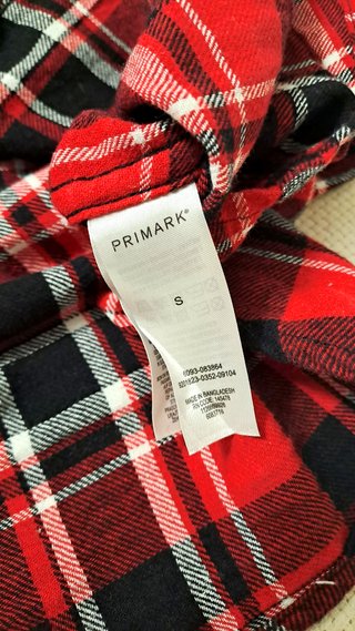 Camisa leñador Primark