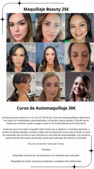 manicura i pedicura Maquillaje  Cejas