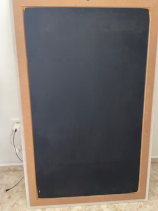Espejo Grande Vintage Madera Blanco