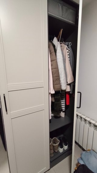 Armario PAX IKEA Beige y Gris