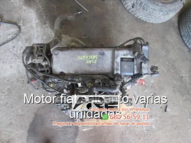 motor 1108 Fiat Seicento 1.1 gasolina  Ref:5107439