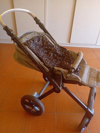 Silla de paseo Jane gris y negra