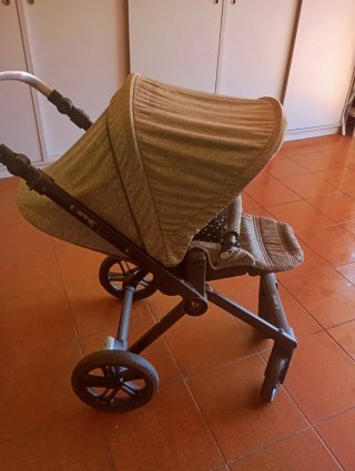 Silla de paseo Jane gris y negra