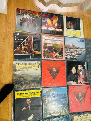 Lote 12 Vinilos Clásica, Flamenco, Pop